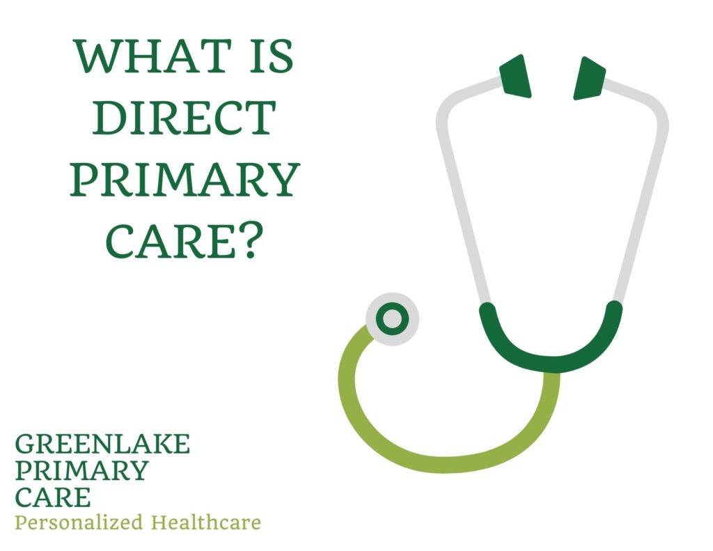 What is Direct Primary Care? Greenlake Primary Care